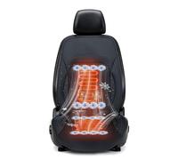 3-in-1 Cooling Car Seat Cushion with Massage & Climate Control, 16 Fans Ventilated Seat Cooler, 12V Front Seat All-Weather Cooling Seat Cover for Car SUV Truck (Warm&Cooling&Massage-2)