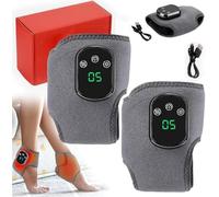 3-in-1 Cordless Foot Massager - Triple Method Heat Therapy Device for Plantar Fasciitis, Heel Pain & Foot Fatigue | 3 Massage Modes with Natural Healing Acceleration (2PCS)