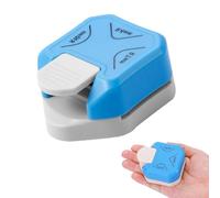 3 in 1 Corner Rounder Punch, Hole Punch 3-Way Corner Cutter, Scrapbooking Tool for Crafts and Card Making, Paper Corner Puncher