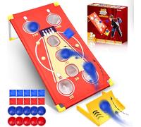 3-in-1 Cornhole Board Set Arcade Roll & Score, Bean Bag Toss & Ball Toss Game, Sports Day Kit Outdoor Carnival Party Games for Kids & Adults, Garden Backyard Field Day Camping Family Reunion Toys