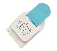3 in 1 Craft Tag Punch, 1.5/2/ 2.5 Inch Gift Tag Paper Punches for DIY Projects Card Making Scrapbooking Craft Perfurador DIY Puncher