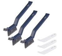 3 in 1 Crevice Cleaning Brush, Multifunctional Gap Cleaning Brush, Tiny Window Groove Cleaning Tool, Bathroom Brush, Detail Cleaner Scrub Brush, Tube Brushes, Cleaning Brushes for Home Kitchen