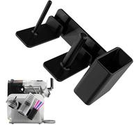 3-in-1 Cup Organizer for ninja Slushie Machine (FS299/FS300/FS301/FS301C) - Side-Mounted Holder for Cups, Lids & Straws | Slushie Maker Accessories (Black)