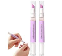 3-in-1 Cuticle Pusher Oil Pen Nutrition Nail Care Pen with Ceramic Tip for Preventing Cracking and Drying of Nails, Nail Strengthener (#2)