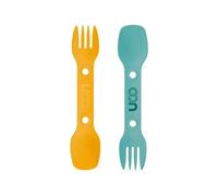 3-in-1 cutlery spoon-fork-knife Uco (x2) Jaune TU