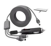3-in-1 DC to Type-C Car Charger Cable for Starlink Mini, 100W Boost Power Cord with PD USB-C, 30V 2A Output for RV Truck Boat, 2m