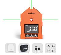 3-in-1 Digital Angle Finder with Laser, DOVOH Digital Angle Gauge, WG-3L