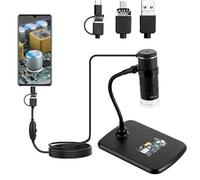 3 in 1 Digital Microscope HD 1000X Portable Electronic Magnifier Camera 8 LED USB Microscope Endoscopy Camera Kids Tool