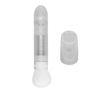 3 - in - 1 Dip Powder Recycling Tray Pen with Built - in Nail Brush and Base, Nylon ABS Nail Dip Powder Container for Professional Salon and Home Manicure