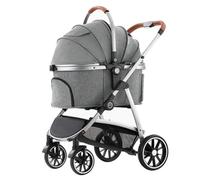 3 in 1 Dog & Cat Stroller for Small & Mum Pets Removable for Puppies Kittens & Small Animals Lightweight & Pet Travel Solut
