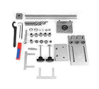 3 in 1 Dowelling Jig Drill Guide Kit Self Centering Hole Puncher Set with 600mm for Woodworking Carpentry