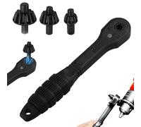 3 in 1 Drill Chuck Ratchet Spanner, Drill Chuck Ratchet, 2026 New Universal Chuck Key Replacement Tool for Drill, Compatible with Most Electric Drills and Power Tools (1 Set)