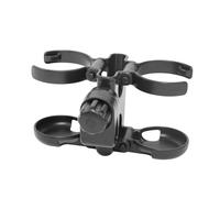 3-in-1 Drink Holder Pram Accessories - Foldable Cup Holder with Mobile Phone Holder, Universal Bottle Holder for ABC Design Cybex, Bugaboo, Bicycle & Wheelchair