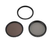 3 in 1 DSLR Camera Filter Set, UV CPL ND8 DSLR Camera Lens Filter, Aluminum Alloy,Scratch Resistance, Optical Glass with Storage Box, Photography Accessories (52mm)