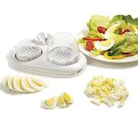 3 in 1 Egg Slicer，Egg Slicer for Hard Boiled Eggs，Egg Slicer with Stainless Steel Cutting Wires Multifunction Wedges Slicing Kitchen Accessories Durable Slices