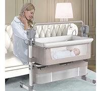 3 in 1 Electric Baby Swing and Bouncer - Portable Rocking Chair with Music Player, Best Bedside Cribs for Newborns to Toddlers, 5 Speeds, 3 Timings - Unisex