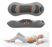 3-in-1 Electric Back Massager with Heat, Vibration & Stretching for Lower Back Pain Relief, Lumbar Support Pillow for Home, Office, Car Seat & Sofa, Gift for Seniors & Loved Ones