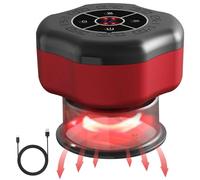 3 in 1 Electric Cupping Device 5V 2A 12 Adjustable Temperatures Vacuum Massage Cups with Red Light Smart Scraping Tools Cupping Massager for Reduce Muscle Pain