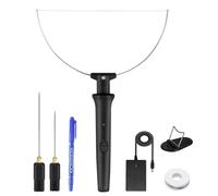 3-in-1 Electric Hot Wire Foam Cutter, 18W Electric Styrofoam Cutting Tool, Electric Polystyrene Cutting Tools Kit, Polystyrene Cutter Styrofoam Cutting Pen for Foam Carving, DIY Crafts, Cutting