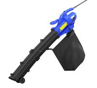 3-in-1 Electric Leaf Blower/Vacuum/Mulcher, 3500W, 270km/h, 35L Bag, 10:1 Mulching, Wheels & Strap