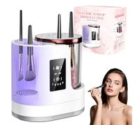 3 in 1 Electric Makeup Brush Cleaner & Dryer Machine Automatic Cosmetic Brush Washer for All Size Portable USB Deep Cleaning Beauty Tool Gift for Women
