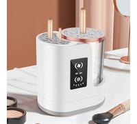 3-in-1 Electric Makeup Brush Cleaner & Dryer Ultra Efficient Cleaning 5 min Automatic Stop Brush Cleaner Make Up Dry Make Up Brush Dryer Free Your Hands