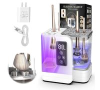 3 IN 1 Electric Makeup Brush Cleaner Machine and Dryer Portable USB Automatic Cosmetic Brush Cleaner Cosmetic Brushes Cleaning tool for All Size Beauty Makeup Brushes