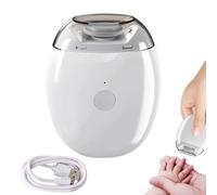 3-in-1 Electric Nail Clipper & Grinder with LED Light, Rechargeable Automatic Trimmer for Elderly, Baby, Kids & Adults, 3-Speed Quiet Nail Care (1PCS)