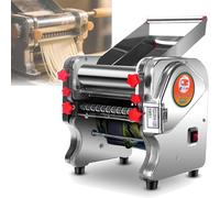 3-in-1 Electric Pasta Machine, Dough Sheeter Machine, Adjustable Thickness, Stainless Steel, Pasta Roller for High Yield Homemade Commercial Spaghetti Lasagna(240-Kneading Type)