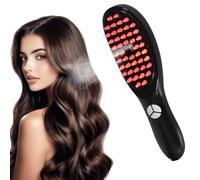 3 in 1 Electric Scalp Massage Brush, Detangling Calming Comb with Blue/Red Oil Applicator, Scalp Massager for Hair Care, Anti-Shedding