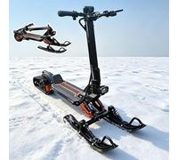 3-In-1 Electric Snowmobile, Tracked Skis, Front-Mounted Sled Design, 48V 20Ah Battery (30km Range), 120kg Load Capacity, 3-Level Height Adjustment, For Snow, Roads, And Ice