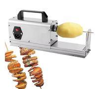 3-in-1 Electric Tornado Potato Slicer, 180 RPM Spiral Cutter with 2 Blades for Home Kitchen, Make Tornado Fries & Chips