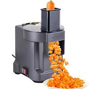 3-in-1 Electric Vegetable Chopper Dicer Slicer Shredder, 100W Automatic Food Processor for Cabbage, Carrots, Cucumbers, Potatoes