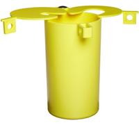 3-in-1 Electrical Outlet Lockout System, 132.08mm x 158.75mm x 88.14mm, Yellow