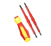 3 in 1 Electrical Screwdriver Insulated ABS Materials Ergonomically Produced Grip Tip Quick Bit Changes Hexagonal Socket Screwdriver Kit