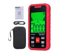 3 in 1 Electromagnetic Radiation Detector Meter for AC Magnetic Field 0.1 to 2000 mG Electric Field 1 to 2000 V per m and Microwave Intensity 0.001 to 100.0 mW per m2 Type A (HT628B)