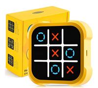 3 in 1 Electronic Tic Tac Toe Game, Handheld Noughts and Crosses Game, Portable Travel Games for Car Ride, Toys Gift Idea for Kids and Adults, Birthday Gifts for Boys Girls