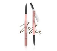 3 IN 1 Eyebrow Pencil Waterproof Eye Brow Pen Natural Precise Brow Eyebrow Makeup With W9R0 Trimmer Definer Brown Hair-like