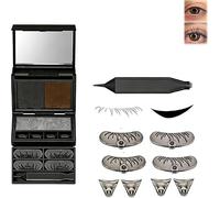 3-in-1 Eyelash & Eyeliner Stamp Kit with Beauty Mark,Eyelash Stamp Kits,Lower Lash Stamps,3-In-1 E-yelash Stamp Kits,Beauty Mark Stamp Waterproof Smudge-Proof Lower Lash Stamp,for Daily Makeup (1 pcs)