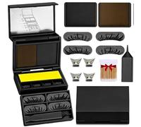 3-In-1 Eyeliner & Lower Lash Stamp Kit,Waterproof Eyelash Stamp Set | Travel-Friendly Design, Built-In Mirror, Lash Organiser, Desk & On-the-Go Use, All-in-One Compact