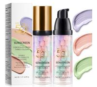 3-in-1 Face Primer with SPF 50,Skin Perfecting Isolation Cream,One Step Color Corrector Primer Makeup,Colour Corrector & Pore Minimiser