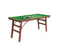 3-in-1 Foldable American Pool Table For Home - Play Pool, Ping Pong & Dining Table(C-1.8m)