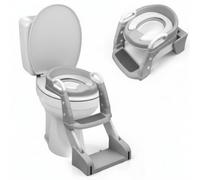 3 In 1 Foldable Toilet Training Stool, Auxiliary Seat Ring Step Ladder, Toilet Aid For Boys And Girls Special Seat