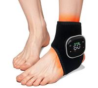 3-in-1 Foot Massager Electric Wireless with 4 Compression, 3 Heat Settings | Wireless massager for feet and ankles, portable foot massager for neuropathy and blood circulation