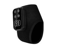 3 in 1 Foot Massager, Rechargeable Ankle and Heated Foot Massager, Heated Feet Pad with 3 Massage Modes & 5 Heat Levels, Foot Heating Pad for Pain and Circulation, Heel, Sole, Arch (Black, 1pcs)