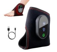 3 in 1 Foot Massager, Triple Therapy Foot Massager,3 Temperature & 3 Speed Adjustable,Touch Screen, USB Rechargeable, Relieve Foot Pain, for Home Office,Gifts for Family Parents (Black, 1pc)