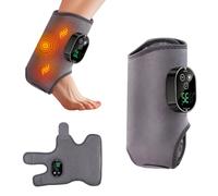 3 in 1 Foot Massager, Triple Therapy Foot Massager, 3 Vibration Modes & 5 Heating Levels, Touch Screen, USB Rechargeable, Relieve Foot Pain, for Home Office, Xmas Gifts for Family Parents (1pcs-G)