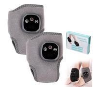 3 in 1 Foot Massager, Triple Therapy Foot Massager, 3 Vibration Modes & 5 Heating Levels, Touch Screen, USB Rechargeable, Relieve Foot Pain, for Home Office, Xmas Gifts for Family Parents (2pcs-F)
