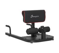 3-in-1 Full Body Workout Ergonomic Squat Machine Fitness Body Exercise Machine Black