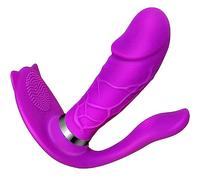 3 in 1 G-Spot Vibrator with Remote Control Adult Sex Toys Wearable Panty Vibrator Sex Stimulator with 8 Vibrating Modes for Women or Couple